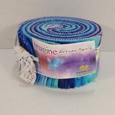 Northcott Jelly Roll Artisan Spirit Imagine 40 Strips Cotton Roll JIMAG40-10