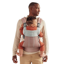 Harmony 3D Mesh Baby Carrier - Dusty Pink, 3-in-1 Ergonomic Design for All Ages