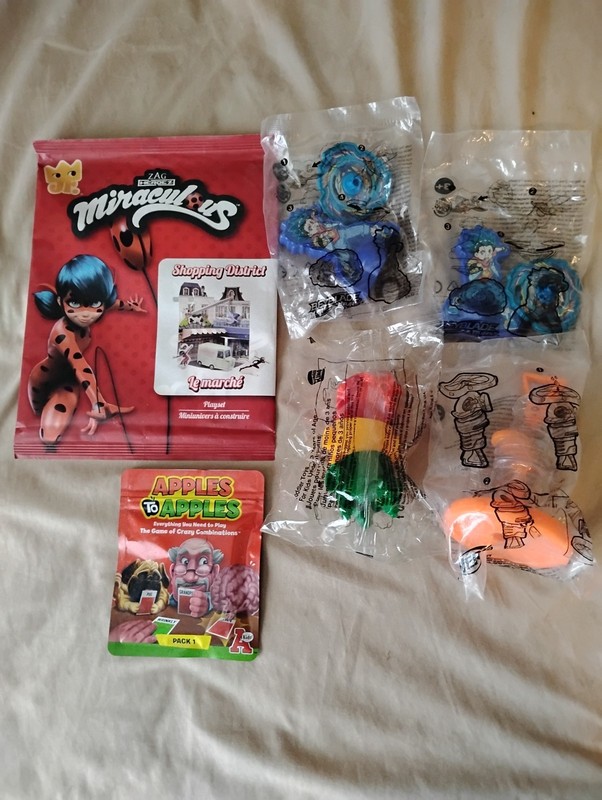 Lot Of Burger King Arby's Kids Meal Figures Toys Unopened Lot
