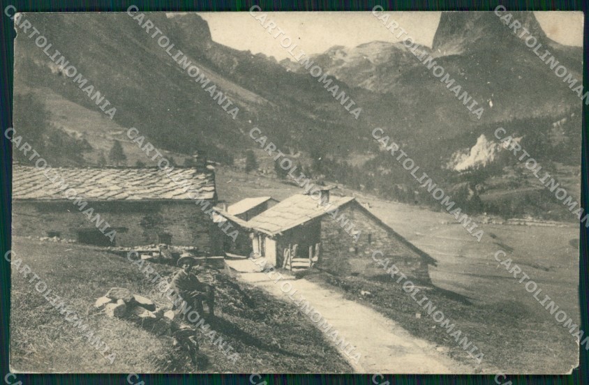 Torino Bardonecchia Grange Valle Stretta Genta cartolina MT4467