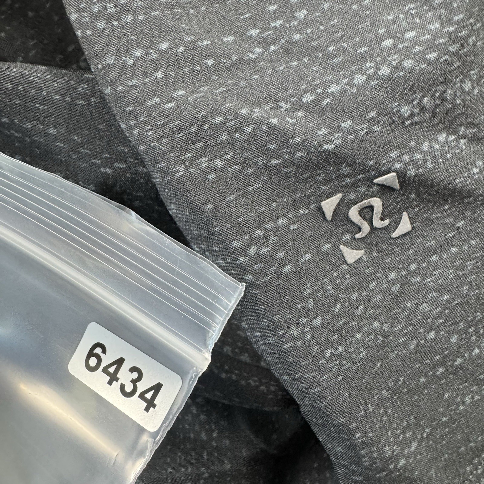 Lululemon Black Pattern Performance THE Short Siz… - image 5