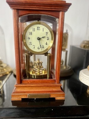 Antike Gustav Becker 400 Tage Dreh Jubiläumsuhr von 1905, Medaille D or, Schlüssel