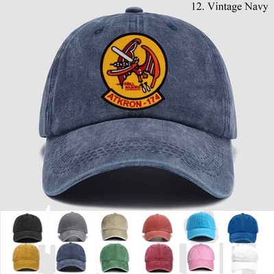 Customized Embroidered Hat Naval All Weather Attack Squadron Patch Va-174, Gift
