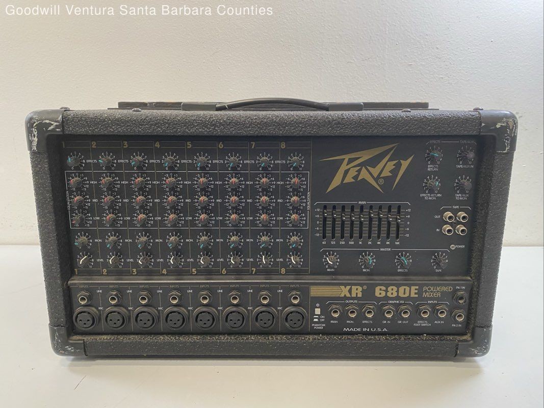 Peavey XR-680R 8-Channel Powered Mixer | eBay