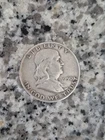 *Vintage 1950 Denver Mint Silver Franklin Half Dollar