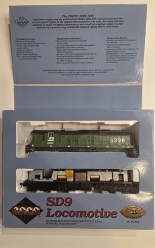 Proto 2000 SD9 BN DCC equipped #6226 Same day shipping - Picture 2 of 8