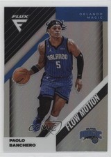 2022-23 Panini Flux Flow Motion Silver Prizm Paolo Banchero #14 1gw7