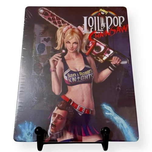 Lollipop Chainsaw (PS3/Xbox 360, 2012) - Custom-Made G2 Steelbook Case - NO GAME
