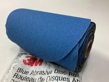 3M 36202 321U Series PSA Stikit 80 Grit 6 In. Blue Sanding Disc Roll (50 Discs)