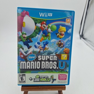 Super Mario Bros. U with New Super Luigi U. (Nintendo Wii) Disk and Case