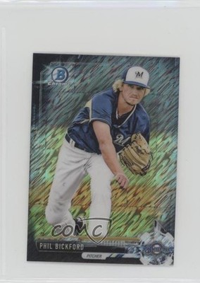 2017 Bowman Chrome Minis Factory Set Black Shimmer Refractor Phil Bickford 3j2