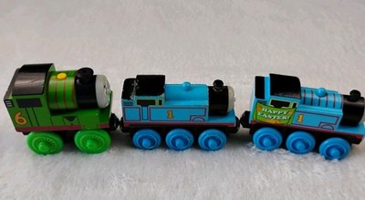 Lot 3 Thomas & Friends Wooden Easter Thomas Engine Percy & Thomas Lot of 3 READ