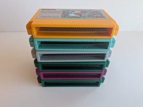 Nintendo Famicom FC Game Cartridges Lot of 6 Super Mario Bros Tennis Soccer JPN