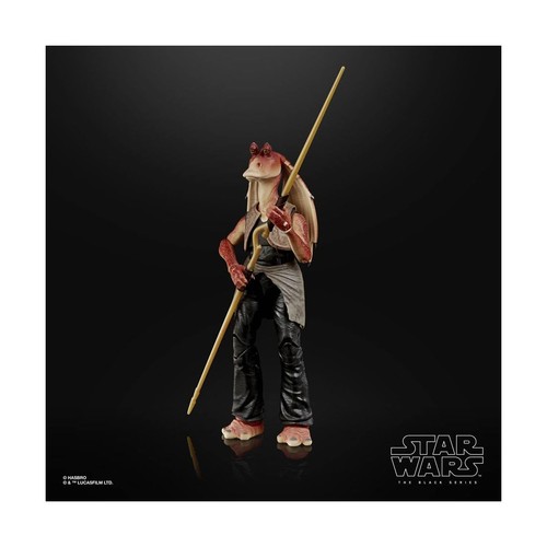 Star Wars Black Series Jar Jar Binks Deluxe 6” Action Figure - Imagen 4 de 4