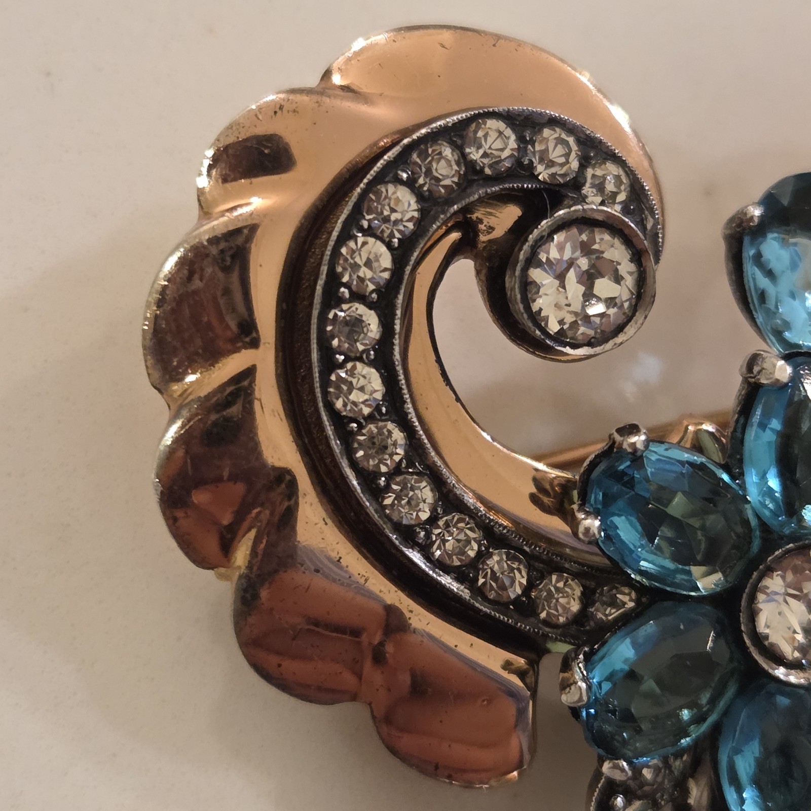 Vintage Unique BOHLINGER Multi-layer Sterling Ros… - image 3