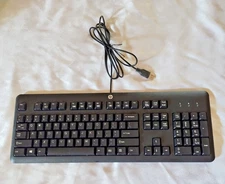 HP Wired Standard USB Desktop Keyboard Numeric Keypad KU-1156 672647