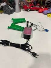 2 Strombecker Thumb Style Controllers with Racing Transformer Model # 7700 USA