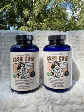 Legendairy Milk Cash Cow, 2 Bottles 60 Day Supply •NEW SEALED 360 caps •Exp 2027