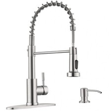 Kitchen Faucet With Soap Dispenser Brushed Nickel Pull Down Kitchen Faucet Comme