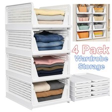 2026 Kleiderschrank Organizer 4 Stück Schran...