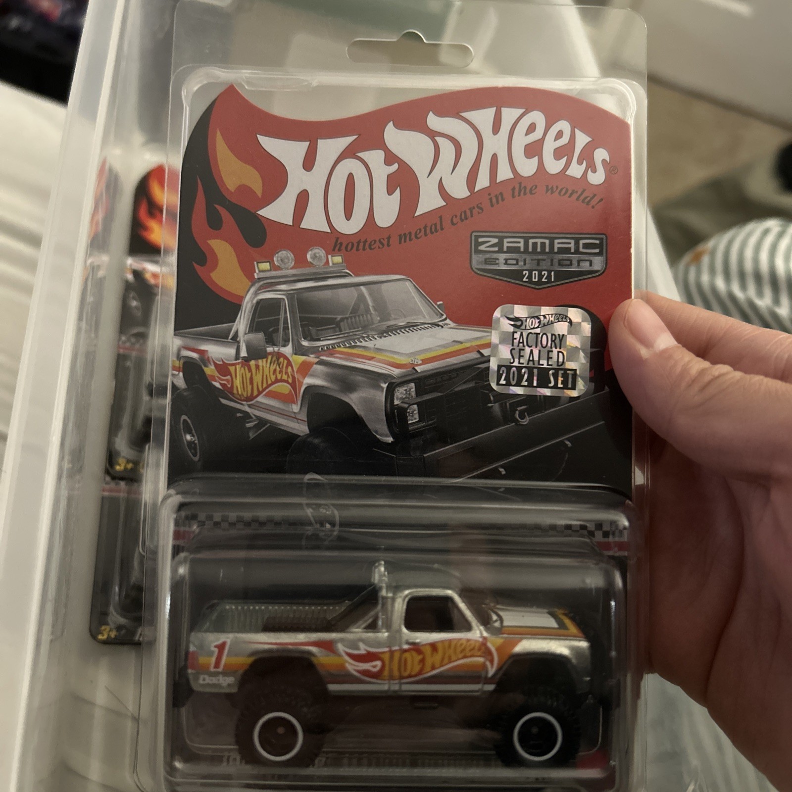 Hot Wheels 1980 Dodge Macho Power Wagon Zamac 2021 Collector Edition
