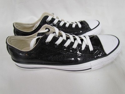 Black Glitter Sparkly Chuck Taylor Shoes Converse Chuck Taylor All