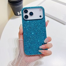 For iPhone 18 Pro Max 17e 16 15 14 13 12 11 Bling Glitter Shockproof Slim Case