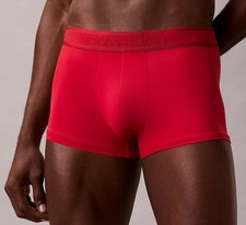    NWT S,M,L Calvin Klein Men's Microfiber Tonal Logo Low Rise TRUNK Underwear