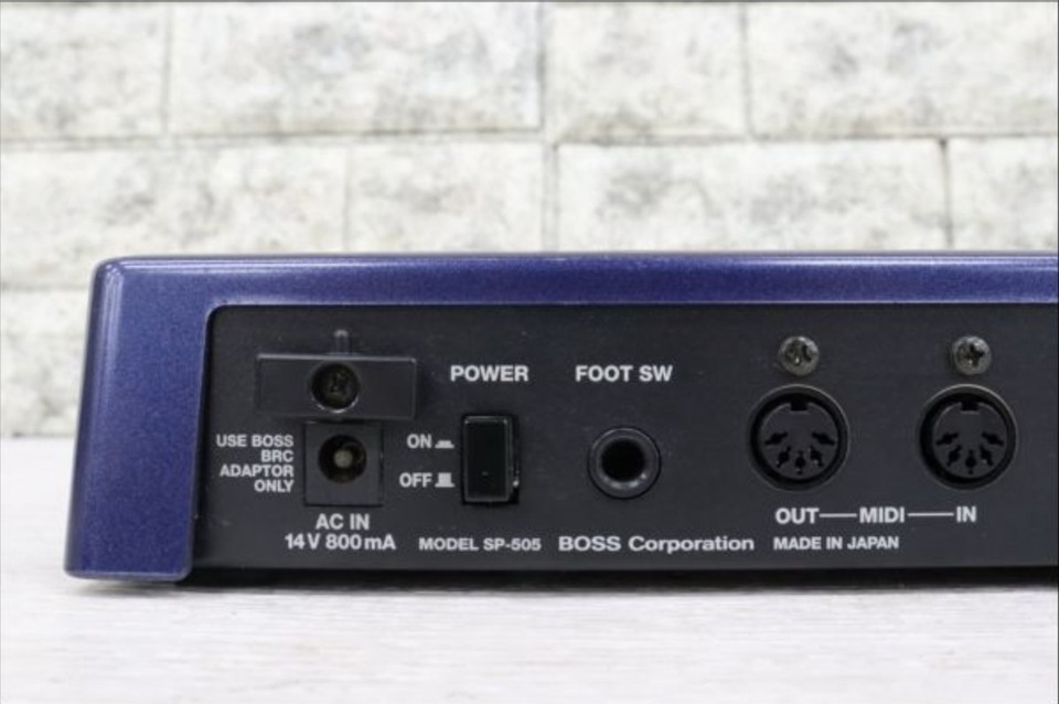 BOSS SP-505 Groove Sampling Workstation Digital Sampler Drum Machine ...