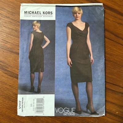 UNCUT Vogue  Pattern 1117 Size 12-18 Michael Kors Dress