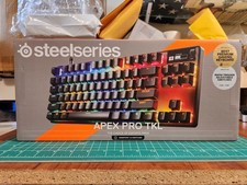SteelSeries Apex Pro TKL Gen 3 Gaming Keyboard Wired-Black, Brand New
