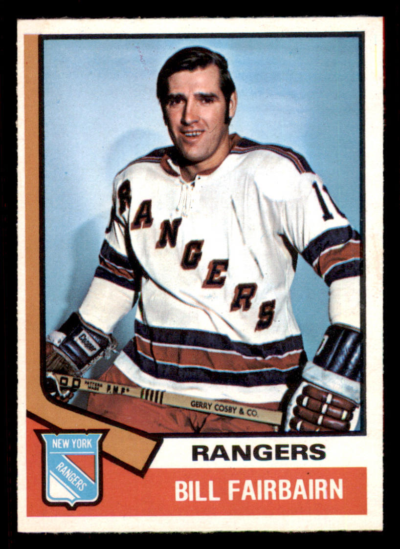 1974-75 O-Pee-Chee #231 Bill Fairbairn