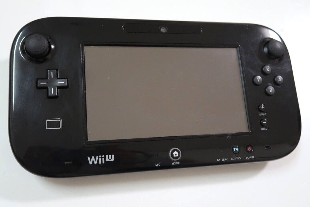 Nintendo WiiU 32GB Console & Gamepad & Splatoon Black WUP