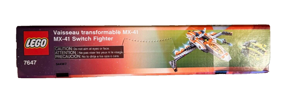 Lego Mars Mission set - 7647 ETX MX-41 Switch Fighter; 100