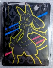 65 Ct Crown Zenith ETB Lucario Card Sleeves | New, Sealed Pokemon
