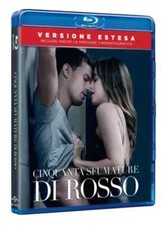 CINQUANTA SFUMATURE DI ROSSO VERSIONE ESTESA BLU RAY NUOVO