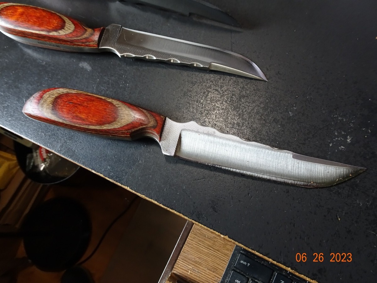 ANZA CHARLIE'S 12F LONG-BLADE WITH FILE-WORK 9 1/2