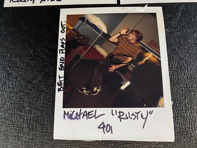 Lot MADtv Continuity Polaroid Original Photos Mad Tv Rusty
