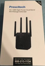 Prescitech AC1200 Dual Band WiFi Range Extender