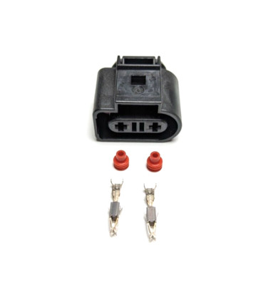 2 Pin Coolant Tank Reservoir Level Connector For Audi VW Porsche 1K0973202