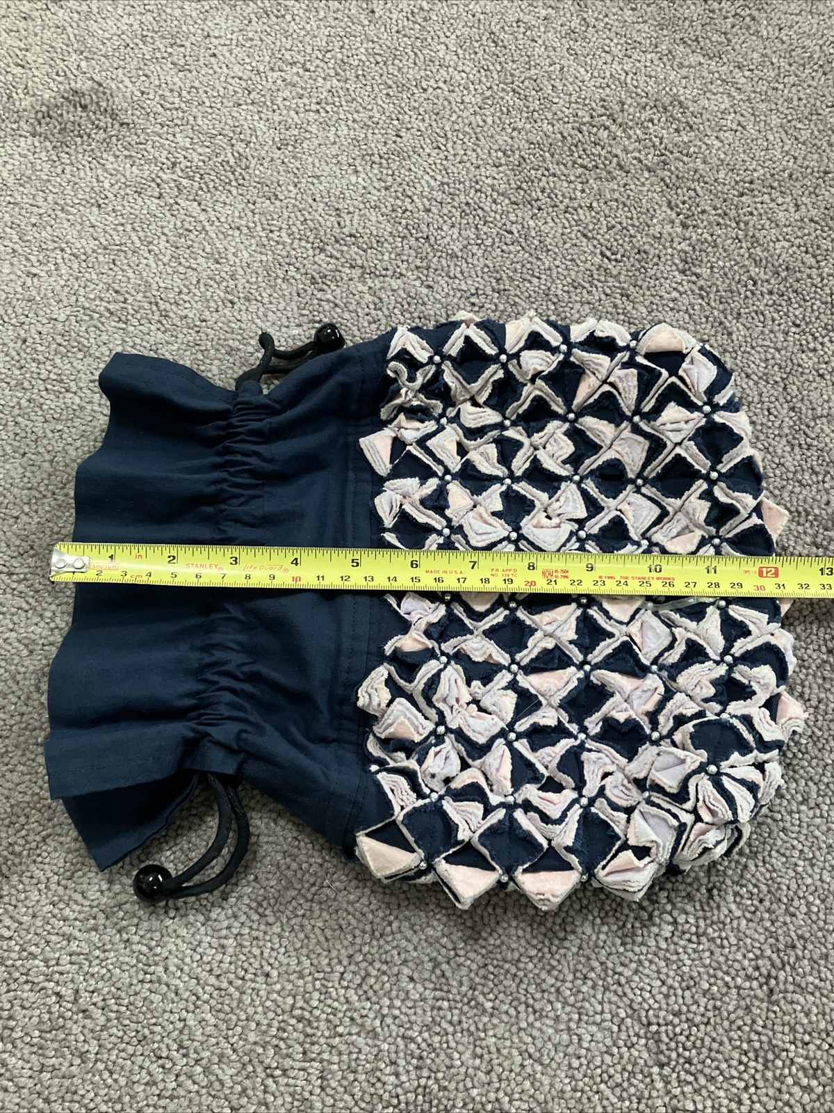 WOMAN’S HANDMADE UNIQUE DRAWSTRING BAG - image 21