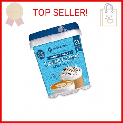 Member's Mark French Vanilla Cappuccino Beverage Mix (48 oz.) 54 Servings