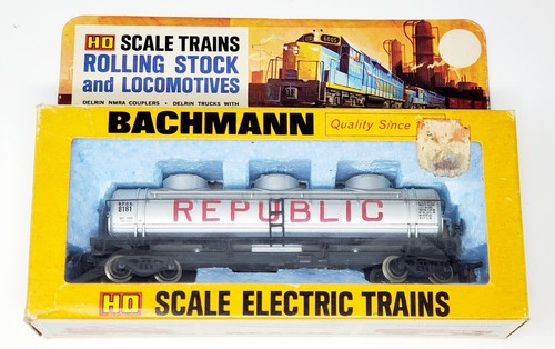 Tren eléctrico modelo Bachmann Republic 42' tres cúpulas escala HO #0939 | Condition: Used