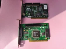 Set of 2 SCSI Controllers / PCI Cards : AdvanSys ASC3050B & BusLogic BA81C15