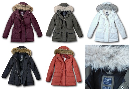 Faux Fur Hooded Puffer Parka Jacket | eBay
