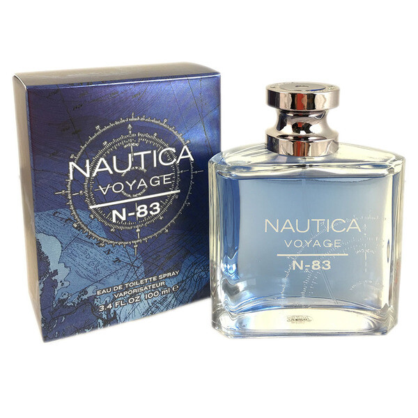Nautica Voyage N-83 For Men Cologne Eau de Toilette oz 100