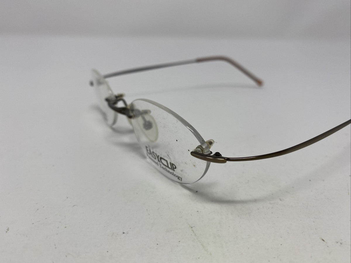 Easy Clip Eyeglasses Frame NAPOLEON 9031 11 48-18-145 Silver  display picture 2