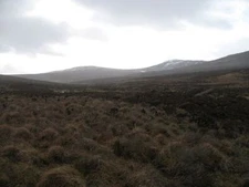 Photo 6x4 Gleann Chomhraig Coire nam Mial-chu The bleak upper reaches of  c2008