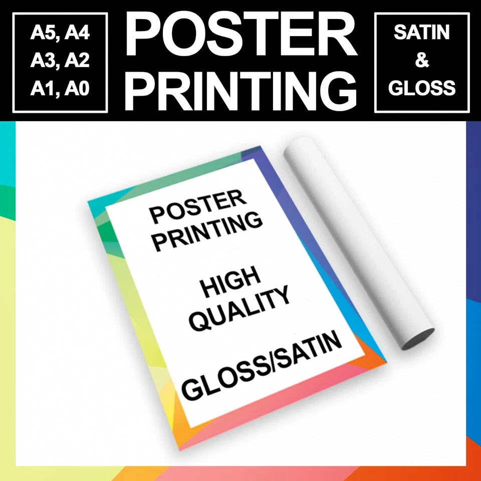 Photo Printing - Personalised Photograph Service - Glossy Satin Photo Prints