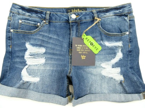 Indigo Rein Women 17 Blue Distress 